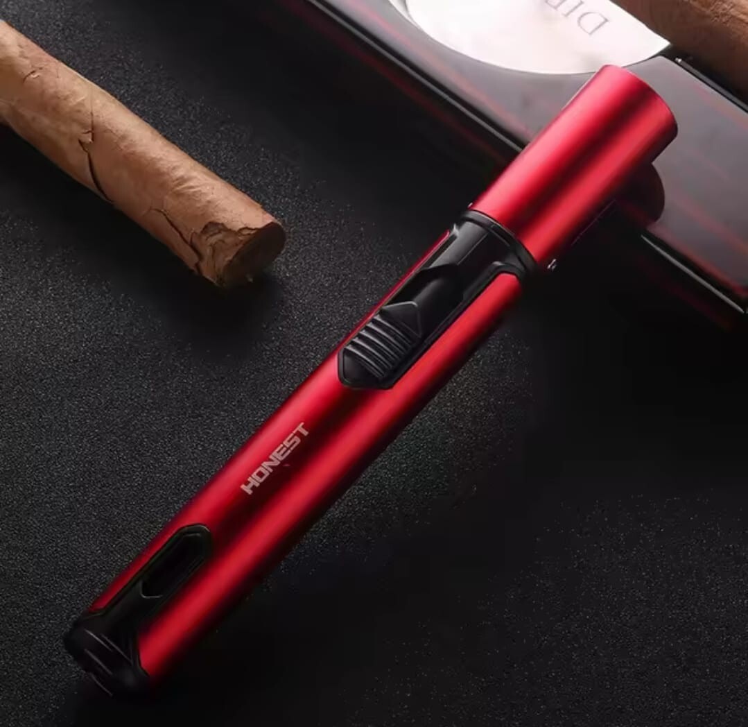 Honest Metal Spray Welding Torch Jet Cigar Pipe Pen Kitchen Butane Gas Lighter