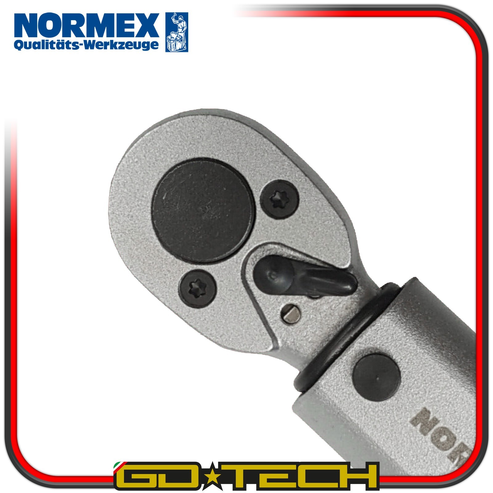 Chiave Dinamometrica 1/4'' 5-25 Nm Cricchetto Regolabile Professionale Normex - Miniatura 4