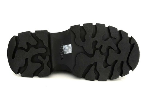 ZAPATOS DE HOMBRE PRADA CHELSEA BOTAS PIEL DE BECERRO gruesas NEGRAS EU:42,5 (8,5) ¡NUEVAS/NUEVAS! - Imagen 10 de 10