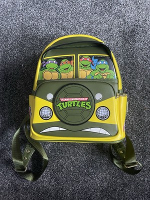 Loungefly Light Up Teenage Mutant Ninja Turtle Party Wagon Mini Rucksack Selten 