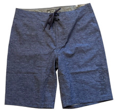 Hurley Boardshorts Mens 30 Water Repellent 4 Way Stretch 9.5 Inseam Logo Pocket