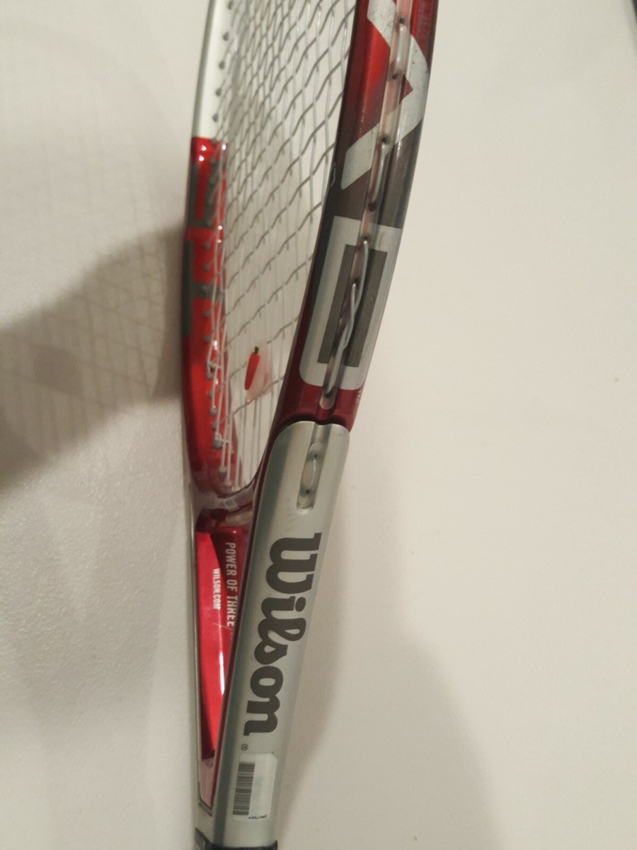 WILSON TRIAD 5 T5 OVERSIZE 110 sq in TENNIS RACQUET Grip 4 1