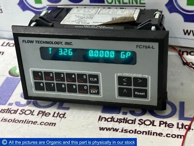 Flow Technology FC70A-L2-B0 Digital Flow Computer and Batch Controller FC70A-L