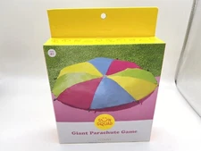 Sun Squad Giant Parachute Play Game W/ Handles Home School Daycare Outdoor Play