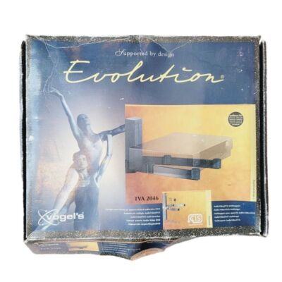Vogels Evolution TVA 2046 Wall Mount AV Component Shelf Anthracite CIS New Vtg