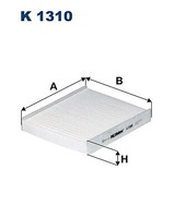 Filtron K1310 Innenraumfilter Pollenfilter FüR Toyota Lexus Mazda Suzuki Subaru
