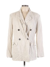 Just Fab Women Ivory Blazer L