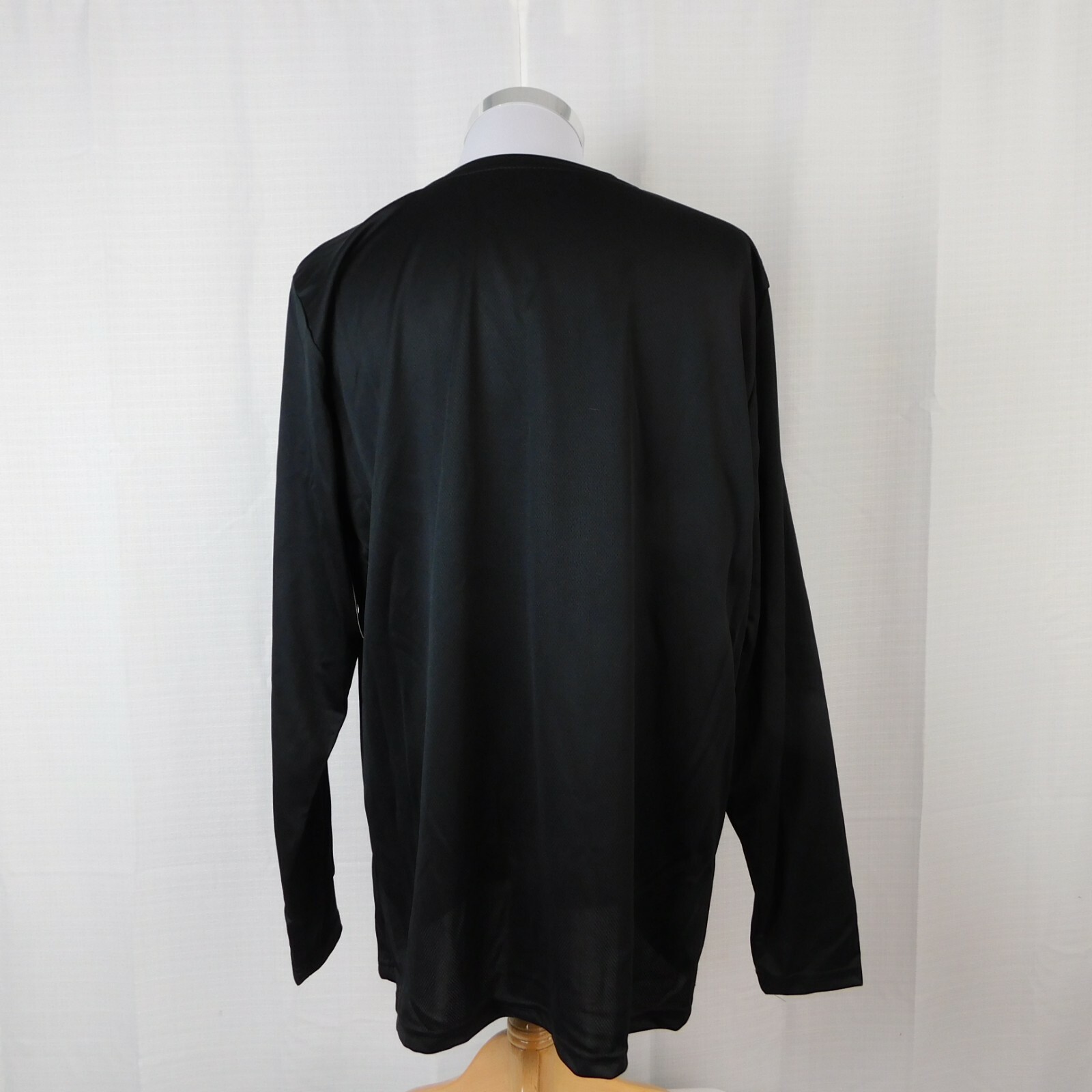 Zone Pro Sport Men's LongSleeve CrewNeck Athletic Top Black, XL 3258 eBay