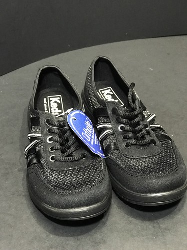 NEU KEDS FUSE SCHWARZ JERSEY STRICK DAMEN ORTHOLITE SNEAKER SCHNÜRSCHUHE GRÖSSE US 5 - Bild 4 von 7