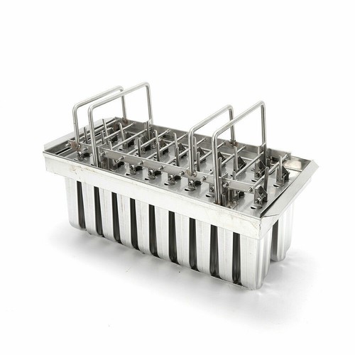 20PCS Stainless Steel Molds Ice Pop Lolly Popsicle Ice Cream Stick Holder Mold - Picture 6 of 12