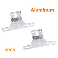 2pcs Aluminum Trailer License Plate Holder Bracket Mount For Trailers Trucks Car