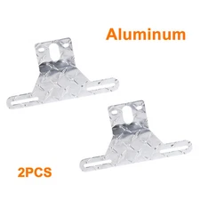 2pcs Aluminum Trailer License Plate Holder Bracket Mount for Trailers Trucks Car
