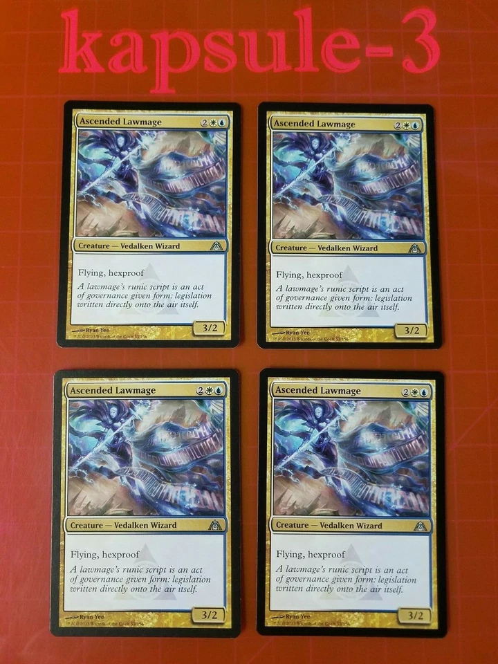 4x Ascended Lawmage | Dragon's Maze | MTG Magic Cards - Image 3 of 4