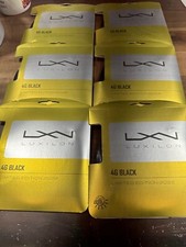 New 6 Sets Luxilon 4G Black Color 125.  2022 Limited Edition Color
