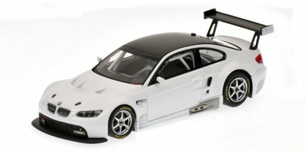 1/43 Minichamps BMW M3 GT2 2009 Model Car (White) 400092900