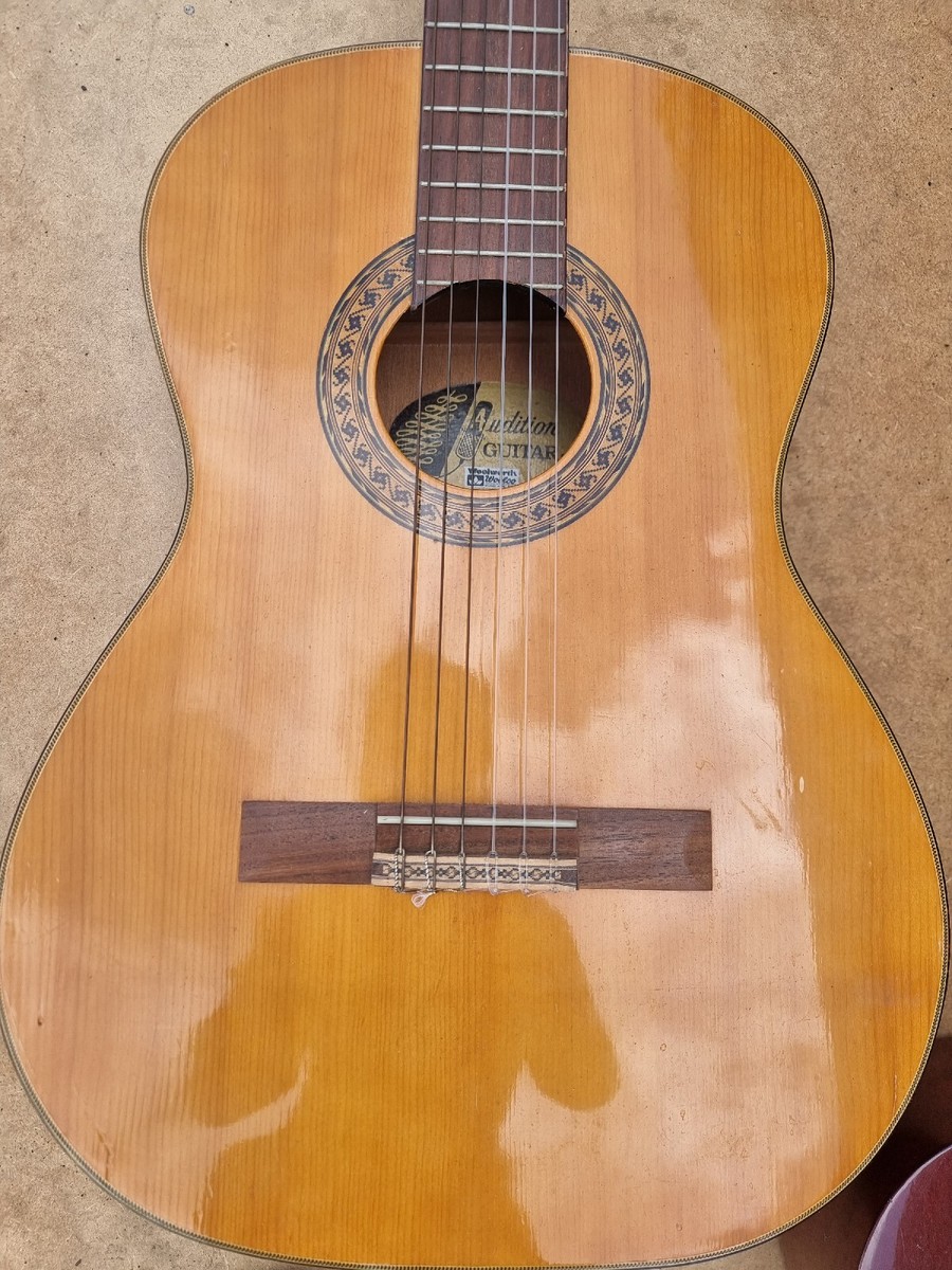 ジャパンヴィンテージ　auditionギター Vintage Woolworth Acoustic Audition Guitar Made in Japan | eBay UK