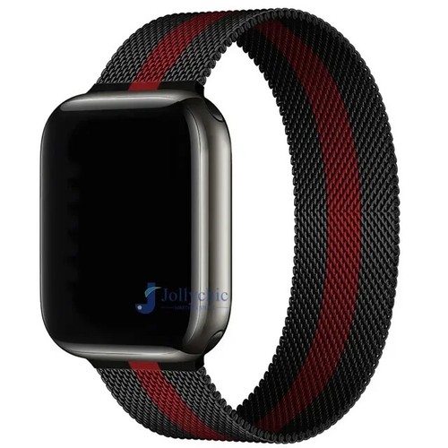 Bracelet Maille Acier Montre Apple Watch 40/41/42/44/45/49 Strap Wristband Loop - Imagen 3 de 23