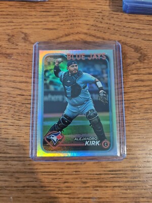 2024 Topps Series 2 Alejandro Kirk #655 Rainbow Foil Blue Jays