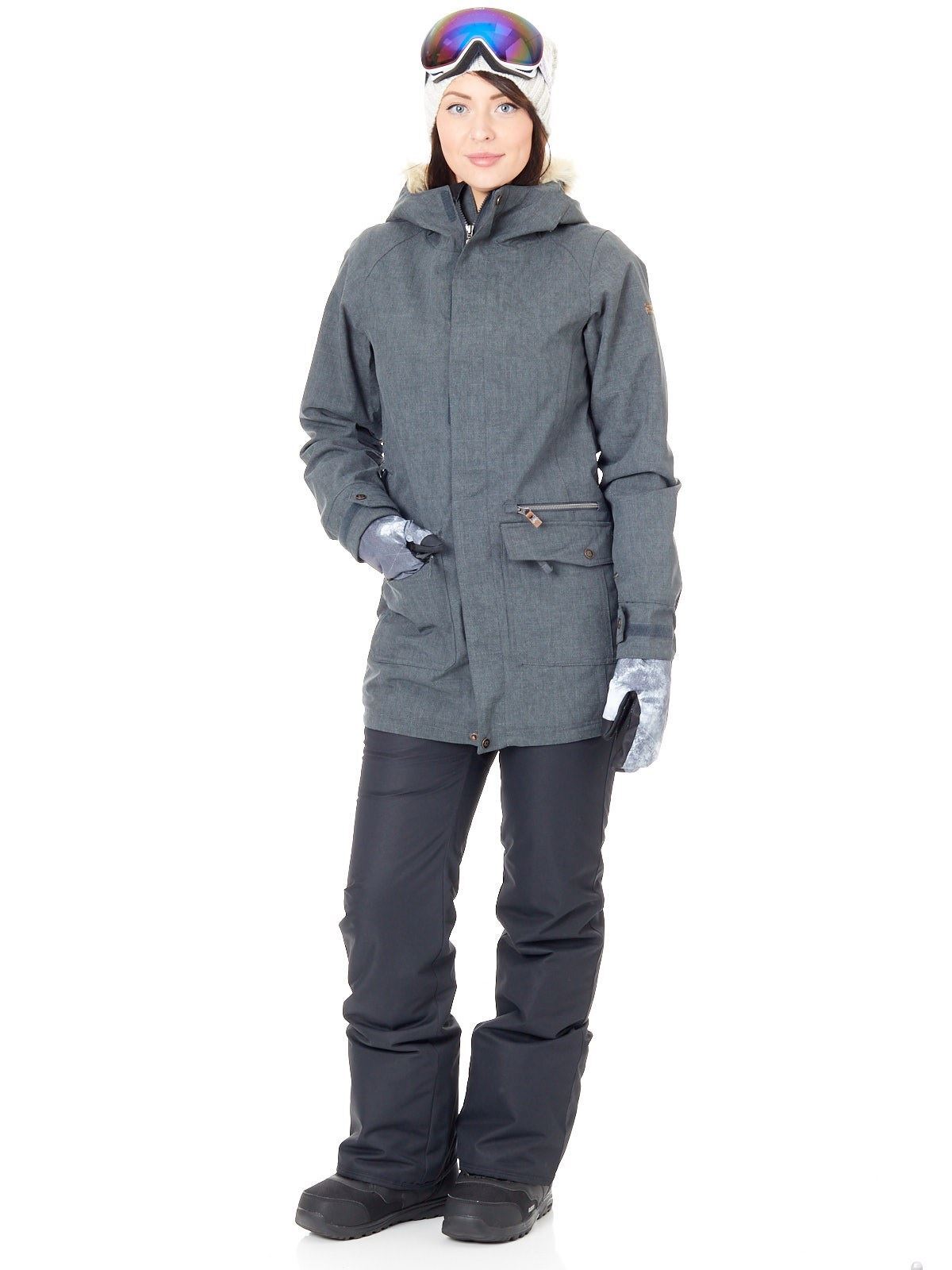 Nikita Women's Aspen Snowboard Jacket 2019 with Slim Long Fit in