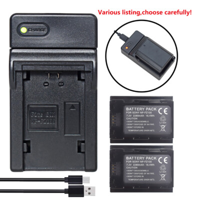Replacement Battery or charger for NP-FZ100 Sony α7c Alpha A7C