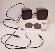 Inland SK473 Mini USB Power Wired Computer Speakers For Desktop PC Laptop