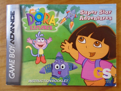 Dora the Explorer Super Star Adventures Nintendo Game Boy Advance