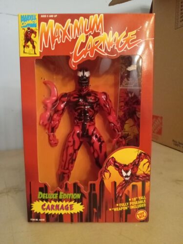 1994 Marvel Spider-Man Maximum Carnage Deluxe Edition Spielzeug Biz 10 Zoll Actionfigur
