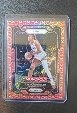 2024 Prizm Monopoly WNBA Diamond Miller Millionaire Red Shimmer /100 11-30