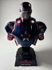 Iron Man 3 9" Bust: Iron Patriot; NO SHOULDER MOUNTED GATLING GUN.