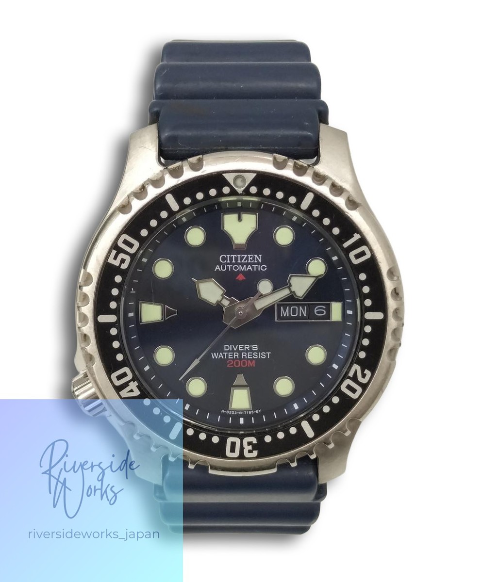 MINT Citizen Promaster 200m Mens Watch 8203-s034124 Automatic Blue