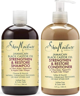 Shea Moisture - Jamaican Black Castor Oil Shampoo & Conditioner Set