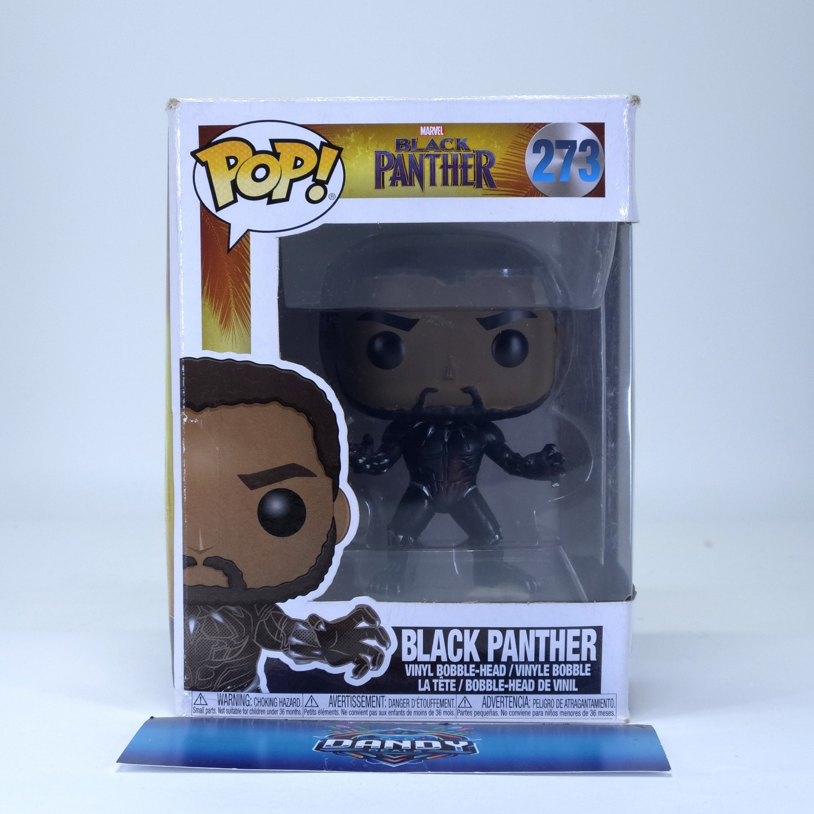 Black Panther #273 Brand New - Wear On Box - Funko POP Marve