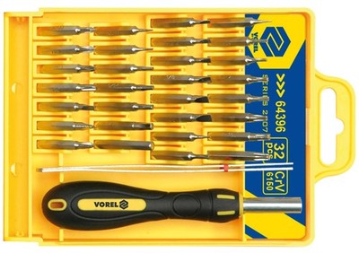 Für YATO NARZ�DZIA 64396 SET - SCREWDRIVER WITH BITS, 32PCS