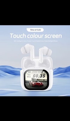 ANC-JM19 Sport Wireless Earphones 144 Sprachen Übersetzer Ohrhörer Weiß 2BBNW