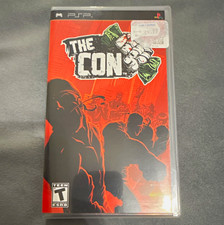 The Con Sony PSP PlayStation Portable CIB Complete Manual Tested Working