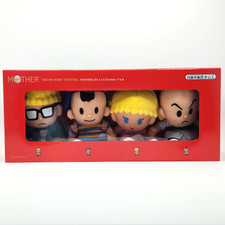 Mother 2 EarthBound Plush Set Ness Paula Jeff Poo Boxed Pop-Up Store Japan Only
