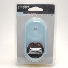 Cuchillas de repuesto de cortador rotativo Gingher 45 mm ¡difícil de encontrar nuevas!
