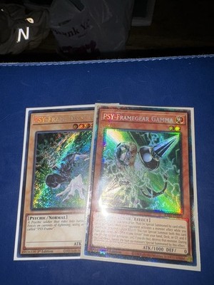 Rarity Collection 5 Psy-frame gear Gamma And Delta. CR And Secret