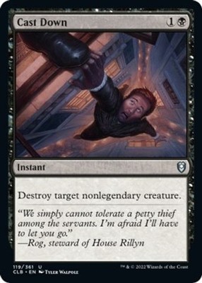NM - Cast Down [CLB - 119] Commander Legends: Battle for Baldur's Gate