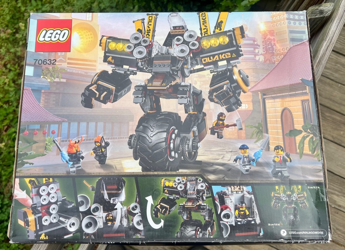 LEGO The LEGO Ninjago Movie: Quake Mech (70632) New Sealed (Box