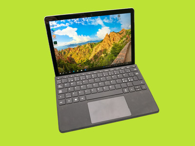 Microsoft Surface Go 2 1926 10.5 '' - m3-8100Y - 8GB RAM - 128GB SSD, Rissig