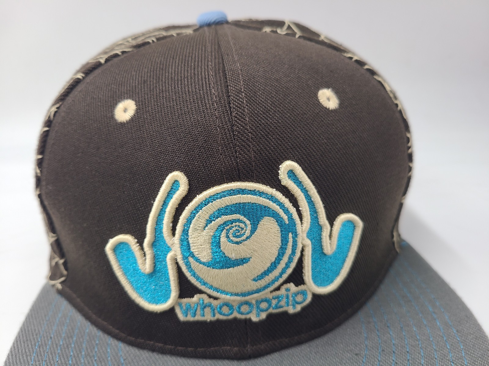 Grassroots California 420 Limited Edition Whoopzip Fitted 7 1/4 Hat Cap Brown