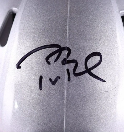 TOM BRADY Autograph 1/1 Helmet New England Patriots Signed Custom GOAT Fanatics
