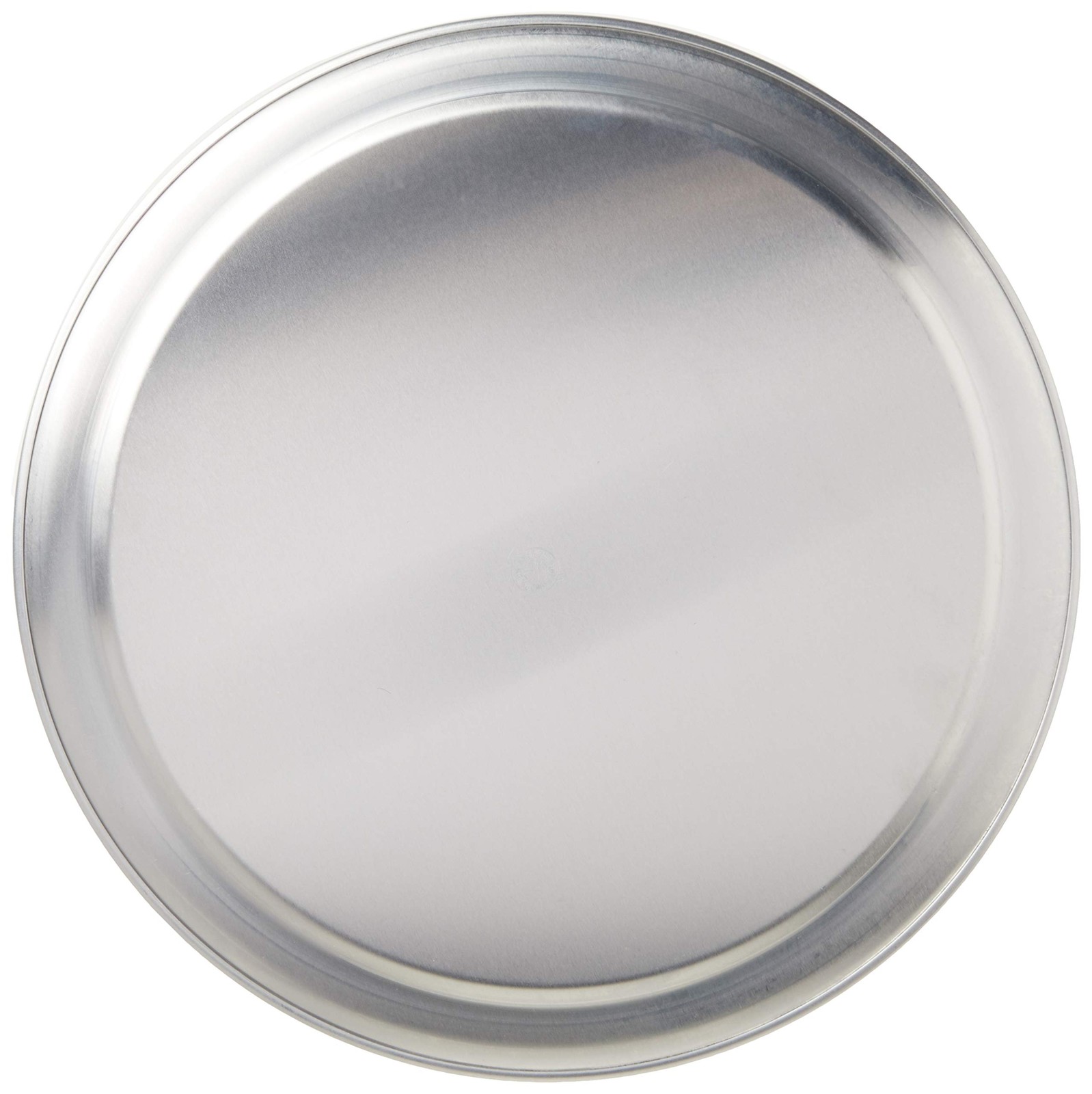 TP12 TP Series 18-Gauge Aluminum Standard Weight Wide Rim Pizza Pan, 12-Inch