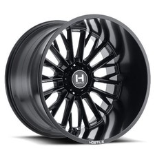 22x10 Hostile H114 Fury Asphalt (Satin Black) Wheel 6x135 (-25mm)