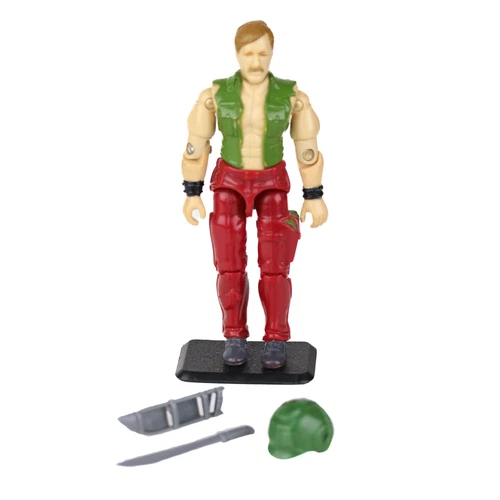 Vintage GI Joe ARAH 1988 Mean Dog Driver Wild Card 100% Complete