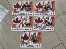 2003-04 McDonald's Canadian Pride Hockey 5 Card Nash Spezza Lecavalier Heatley++