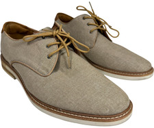 Florsheim Highland Men's 8.5M Sand Plain Toe Canvas Oxford Lace-up 14273-269