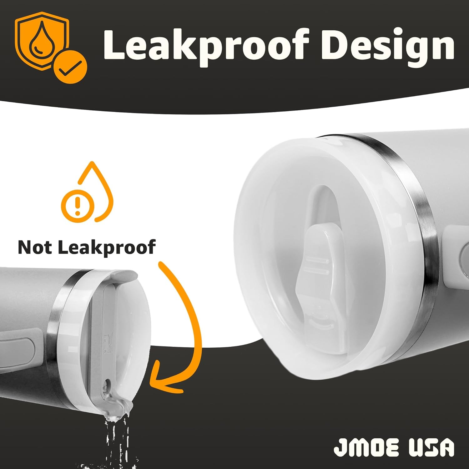 Jmoe USA 40Oz & 64Oz Sliding Lid for Stanley Adventure Quencher H2.0 Flowstate T