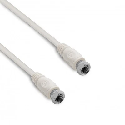 Câble TV satellite coaxial fiches F mâle/mâle 5 m - Photo 1/2
